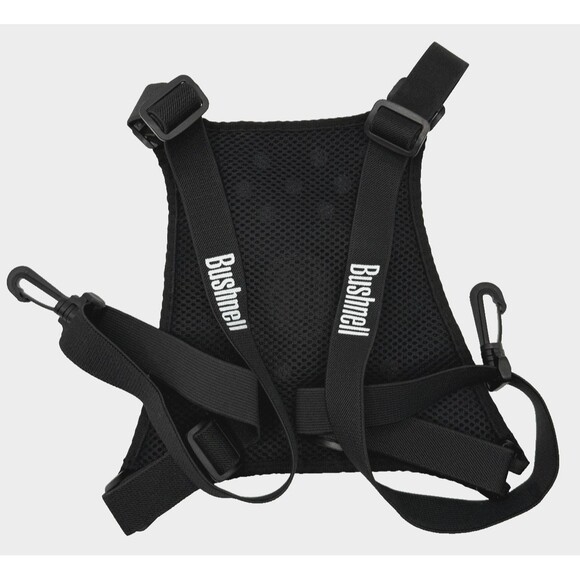 Bushnell Trophy Binocular Chest Harness | Universal Fit Strap System Gray/Black - Picture 2 of 2